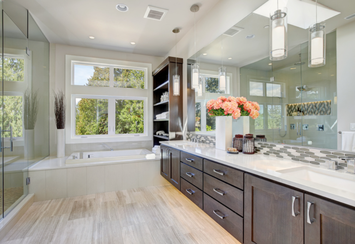 Beautifully remodeled bathroom